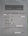 Attestation de domiciliation bancaire